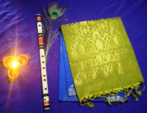 SOFT SILK SAREE WITH BLOUSE